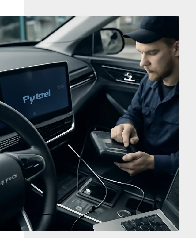 Русификация автомобилей Jetour с адаптацией меню в Пугачёве