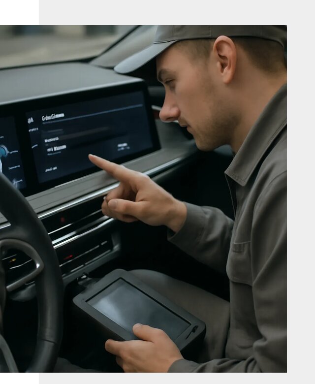 Русификация приборной панели автомобиля Voyah в Пугачёве